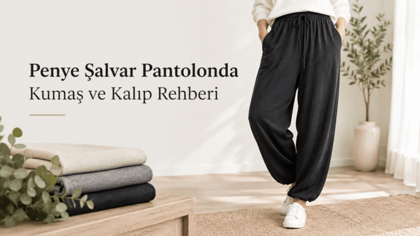 Penye Şalvar Pantolonda Kumaş ve Kalıp Rehberi