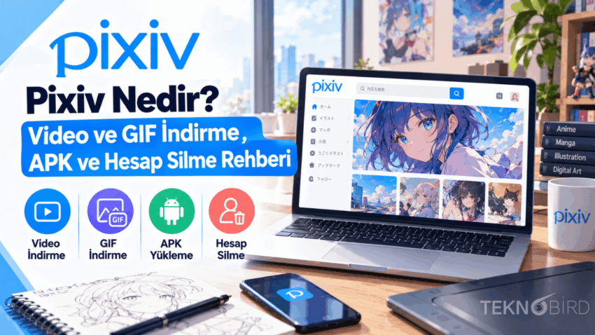 Pixiv Nedir? Video ve GIF İndirme, APK ve Hesap Silme Rehberi