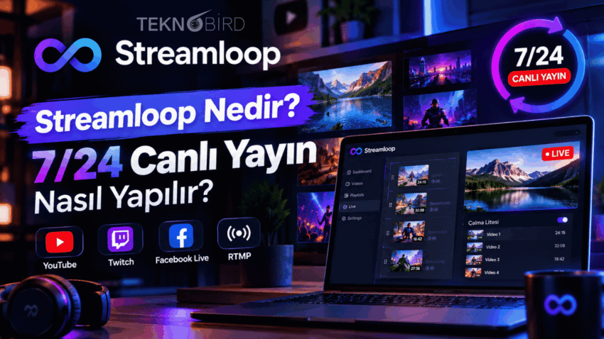 Streamloop Nedir? 7/24 Canlı Yayın Nasıl Yapılır?
