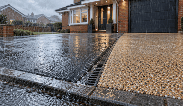 What Is the Best Driveway Surface for Heavy Rain?