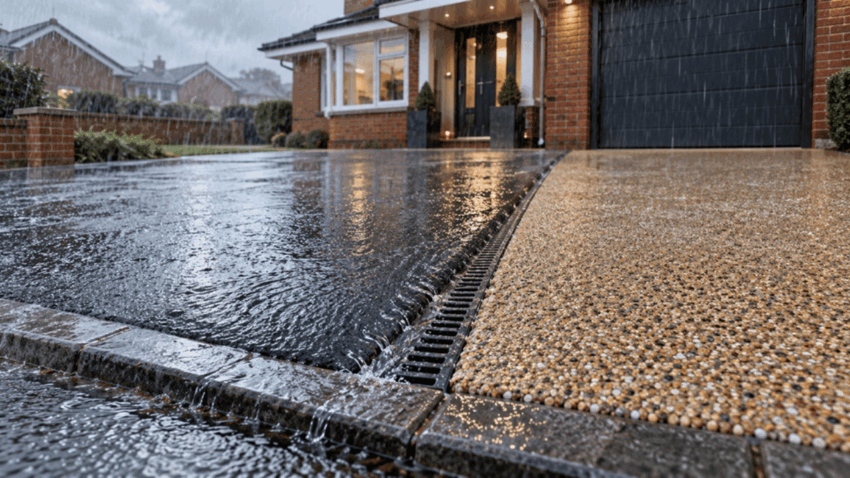 What Is the Best Driveway Surface for Heavy Rain?